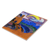 Kandinsky - Das kometenhafte, farbenfrohe abstrakt Fliese (Seite)