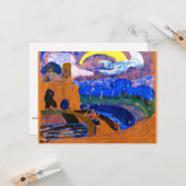 Kandinsky - Das komische, farbenfrohe abstrakte Bi Karte (Vorderseite/Rückseite Beispiel)