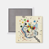 Kandinsky - Das Meer und die Sonne, beliebtes Bild Magnet (Vorderseite/Rückseite)