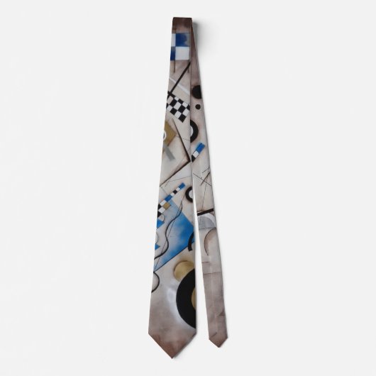 Kandinsky der abstrakten moderne Kunst Krawatte (Vorderseite)