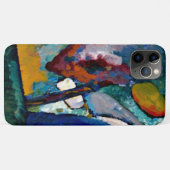 Kandinsky - Der Wasserfall, abstrakte Kunst Case-Mate iPhone Hülle (Rückseite (Horizontal))