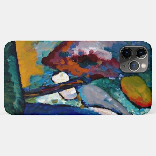 Kandinsky - Der Wasserfall, abstrakte Kunst Case-Mate iPhone Hülle (Rückseite (Horizontal))