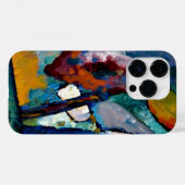 Kandinsky - Der Wasserfall, abstrakte Kunst Case-Mate iPhone Hülle (Rückseite (Horizontal))