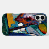 Kandinsky - Der Wasserfall, abstrakte Kunst Case-Mate iPhone Hülle (Rückseite (Horizontal))
