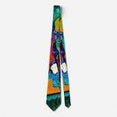 Kandinsky - Der Wasserfall, Krawatte (Vorderseite)