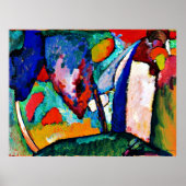 Kandinsky - Der Wasserfall, Poster (Vorne)