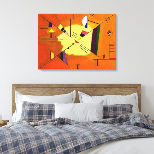Kandinsky - Diagonal Leinwanddruck (Insitu (Schlafzimmer))