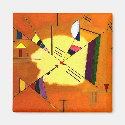 Kandinsky - Diagonale Magnet (Vorne)