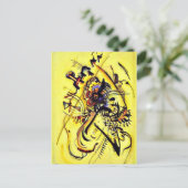 Kandinsky - Die unbekannte Stimme, Postkarte (Stehend Vorderseite)