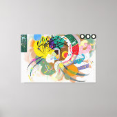 KANDINSKY - DOMINANT CURVE - 1936 - LEINWANDDRUCK (Vorderseite)