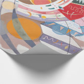 Kandinsky Dominant Curve Abstrakt Artwork Geschenkpapier (Ecke)