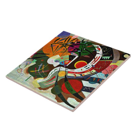 Kandinsky - Dominant Curve Fliese (Seite)