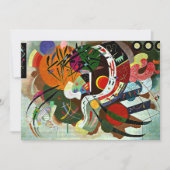 Kandinsky - Dominant Curve Karte (Vorderseite)