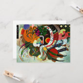 Kandinsky - Dominant Curve Karte (Vorderseite/Rückseite Beispiel)