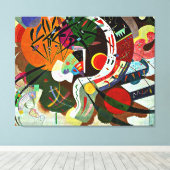 Kandinsky - Dominant Curve Leinwanddruck (Insitu (Holzboden))