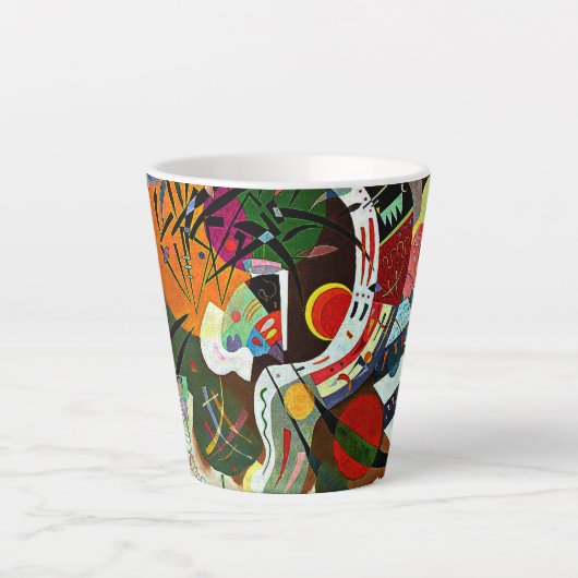 Kandinsky - Dominant Curve Milchtasse (Vorderseite)