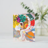 Kandinsky Dominant Curve Postcard Postkarte (Stehend Vorderseite)