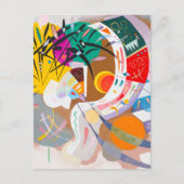 Kandinsky Dominant Curve Postcard Postkarte (Vorderseite)