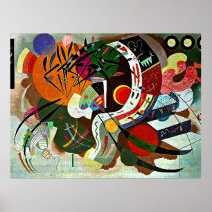 Kandinsky - Dominant Curve Poster