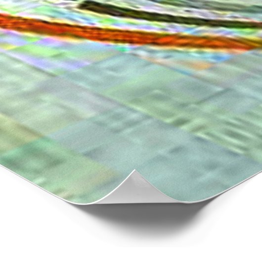 Kandinsky - Dominant Curve Poster (Ecke)