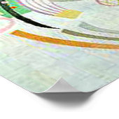 Kandinsky - Dominant Curve, Poster (Ecke)