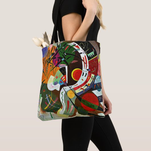 Kandinsky - Dominant Curve Tasche (Von Nahem)