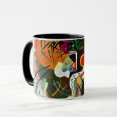 Kandinsky - Dominant Curve Tasse (Vorderseite Links)