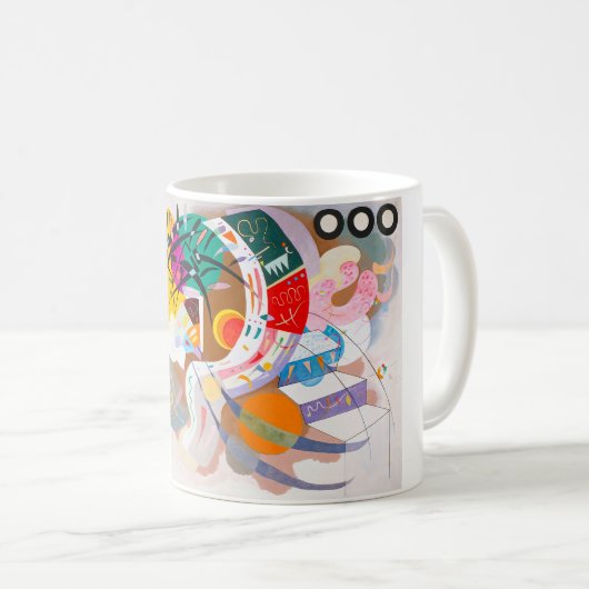 Kandinsky Dominant Curve Tasse (VorderseiteRechts)