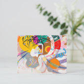 Kandinsky dominierende Kurven-Einladungen Einladung (Stehend Vorderseite)