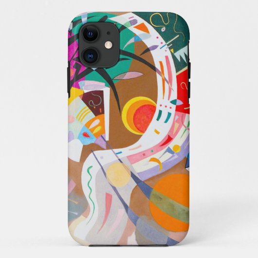 Kandinsky dominierender Kurve iPhone 5 Fall Case-Mate iPhone Hülle (Rückseite)