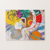 Kandinsky dominierendes Kurven-Puzzlespiel Puzzle (Horizontal)
