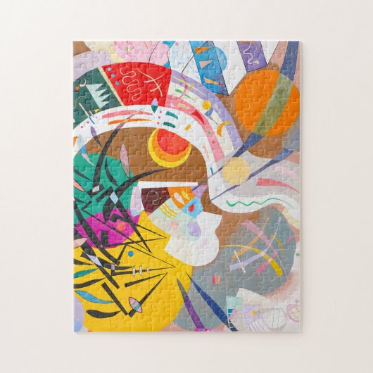 Kandinsky dominierendes Kurven-Puzzlespiel Puzzle (Vertikal)