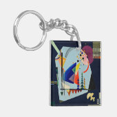 Kandinsky - drei Sounds Schlüsselanhänger (Vorderseite links)