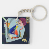 Kandinsky - drei Sounds Schlüsselanhänger (Rückseite)