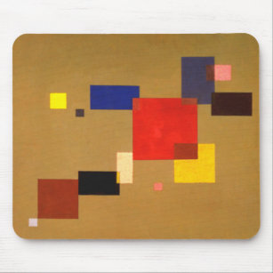 Kandinsky dreizehn Rechteck-abstrakte Malerei Mousepad