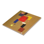 Kandinsky Dreizehn Rechtecke Abstrakte Malerei Fliese (Seite)