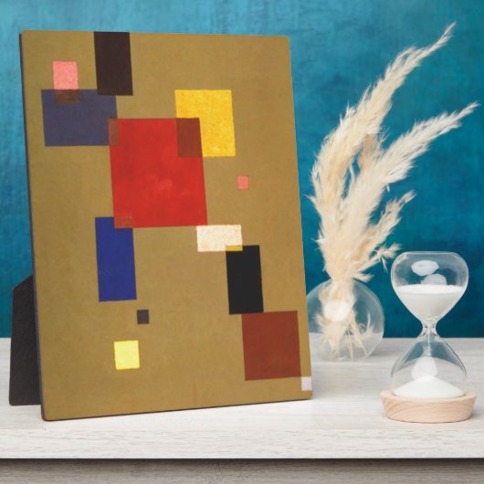 Kandinsky Dreizehn Rechtecke Abstrakte Malerei Fotoplatte (Seite)
