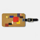 Kandinsky Dreizehn Rechtecke Abstrakte Malerei Gepäckanhänger (Vorderseite horizontal)