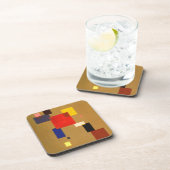 Kandinsky Dreizehn Rechtecke Abstrakte Malerei Getränkeuntersetzer (Rechte Seite)