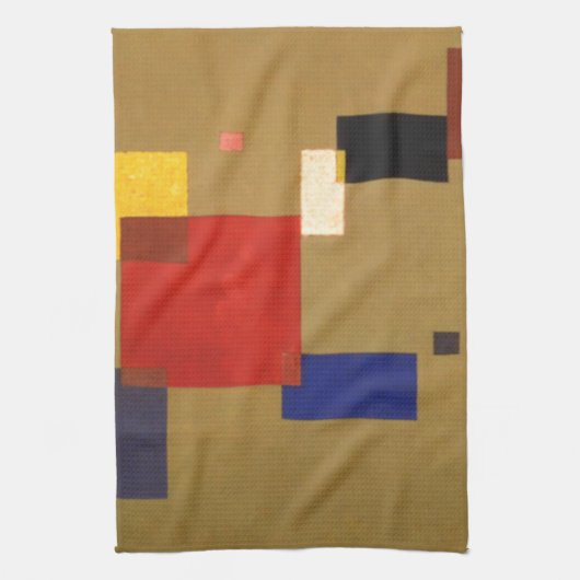 Kandinsky Dreizehn Rechtecke Abstrakte Malerei Handtuch (Vertikal)
