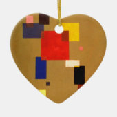 Kandinsky Dreizehn Rechtecke Abstrakte Malerei Keramikornament (Vorne)