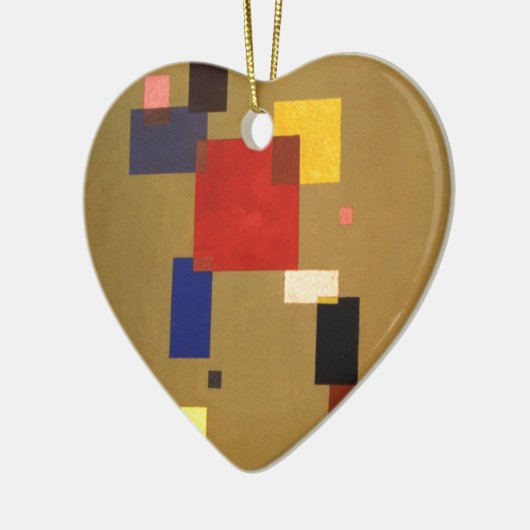 Kandinsky Dreizehn Rechtecke Abstrakte Malerei Keramikornament (Links)