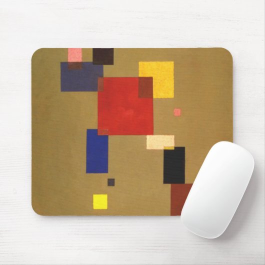 Kandinsky Dreizehn Rechtecke Abstrakte Malerei Mousepad (Mit Mouse)