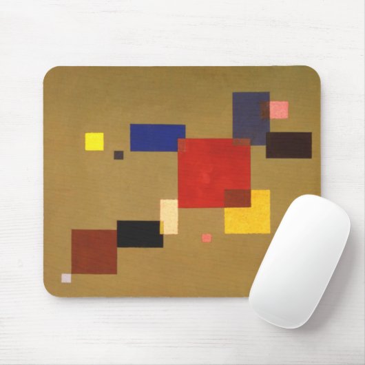 Kandinsky Dreizehn Rechtecke Abstrakte Malerei Mousepad (Mit Mouse)