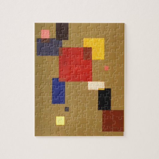 Kandinsky Dreizehn Rechtecke Abstrakte Malerei Puzzle (Vertikal)