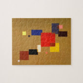 Kandinsky Dreizehn Rechtecke Abstrakte Malerei Puzzle (Horizontal)