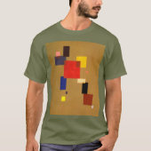 Kandinsky Dreizehn Rechtecke Abstrakte Malerei T-Shirt (Vorderseite)