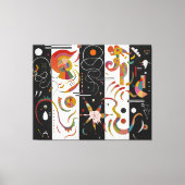 KANDINSKY - DRITTZIG (Dreißig - Trente) - 1937 - Leinwanddruck (Vorderseite)