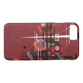 Kandinsky - Dull Red, abstrakte Kunst Case-Mate iPhone Hülle (Rückseite (Horizontal))