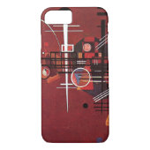 Kandinsky - Dull Red, abstrakte Kunst Case-Mate iPhone Hülle (Rückseite)